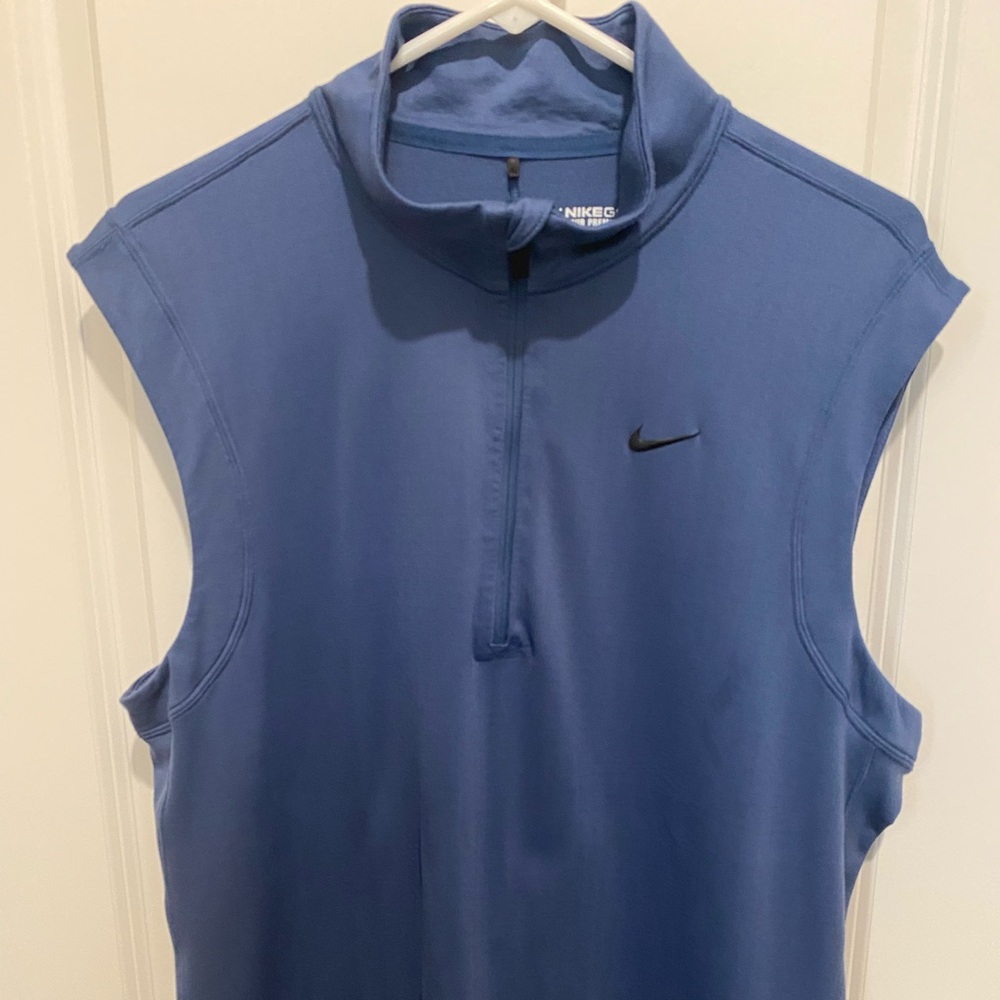 Nike Golf Vest. Size Large. NWOT’S. Never worn. Perfect Condition. Color Blue.
